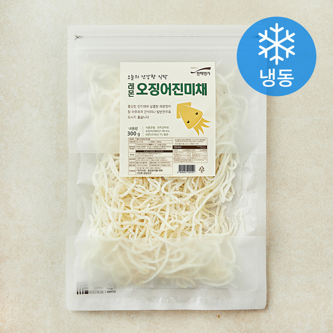 청해명가 레몬 오징어 진미채 (냉동), 1개, 300g