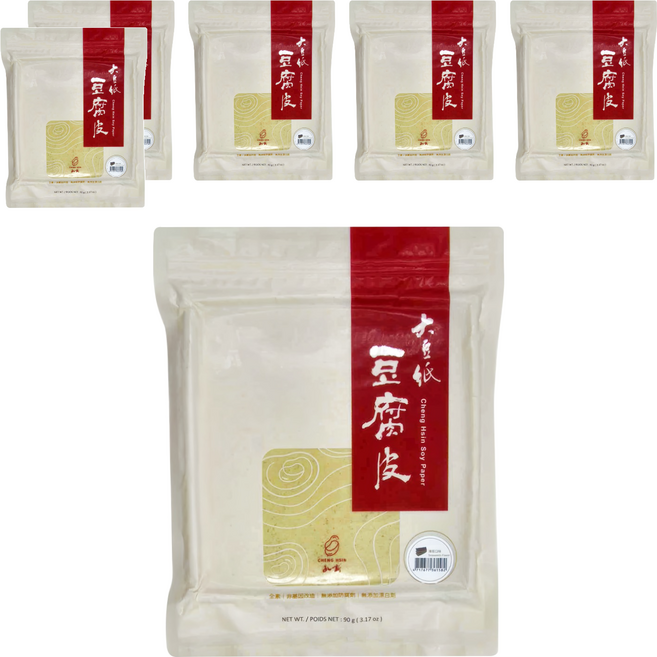 CHENG HSIN 承新 大豆紙豆腐皮, 90g, 6包