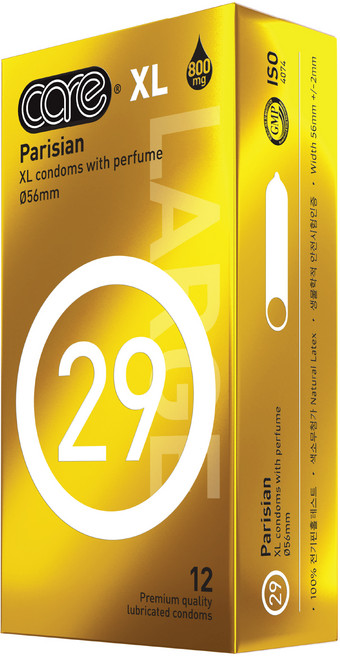 care 29 Parisian XL 콘돔, 12개입, 1개