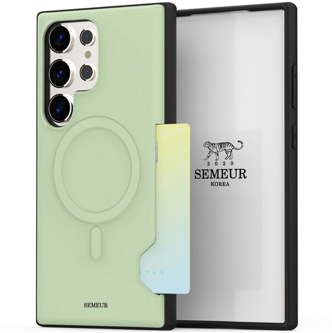 스메르 비비드글로우 맥세이프 카드 2장수납 휴대폰 케이스