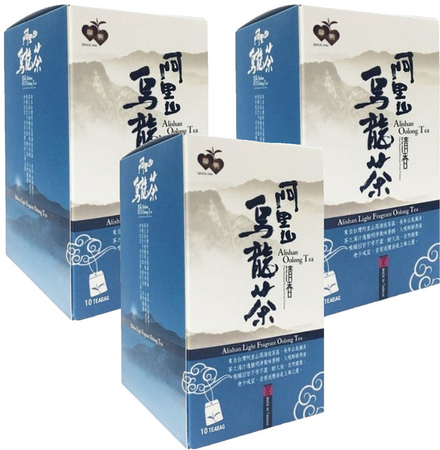 聯興 阿里山清香烏龍茶, 2g, 10入, 3盒