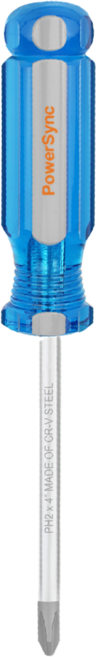 PowerSync 群加 帶磁十字起子 WDH-B04 PH0 x 3吋, 1支