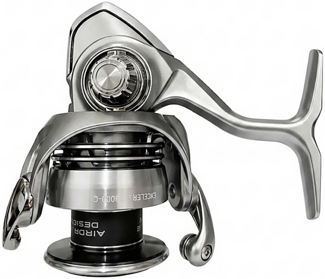 DAIWA 大和 捲線器 23EXCELER, LT3000D-C, 銀色