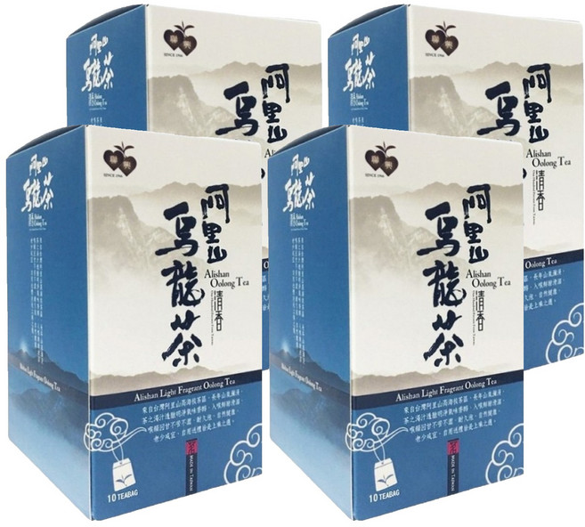 聯興 阿里山清香烏龍茶, 2g, 10入, 4盒