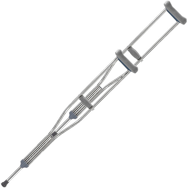 와이스필 보행 보조 알루미늄 목발, 2개