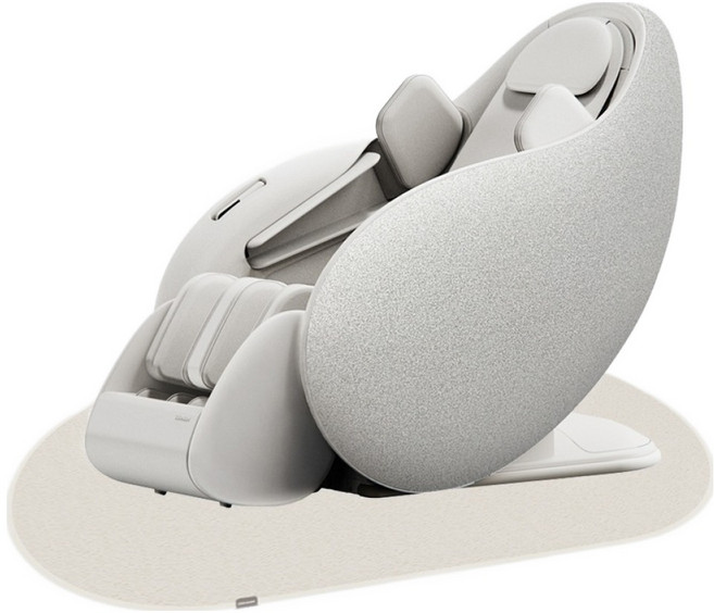 세라젬 파우제 M8 Fit 안마의자 + 러그 1p 세트 방문설치, CGM EMCG-2404, 오트밀베이지