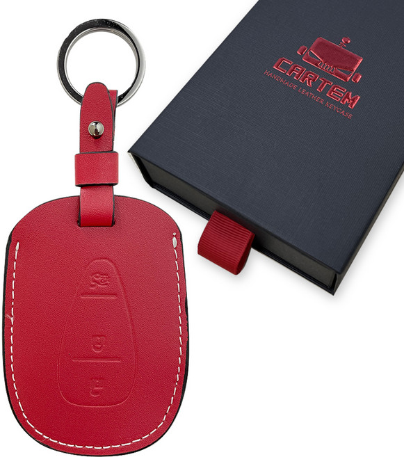 카템 장인 스마트키 케이스, 레드 와인, CT023(C04)