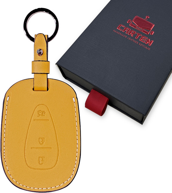 카템 장인 스마트키 케이스, 허니 옐로우, CT023(C04)