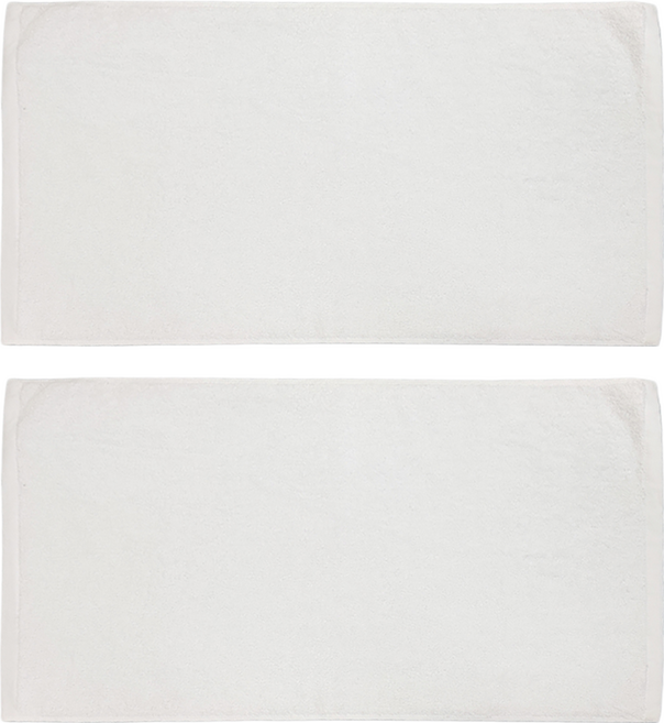 LIFE 來福牌 HS0548 毛巾 (原棉) 36x76cm 150g 100%純棉 台灣製, 白色, 2條
