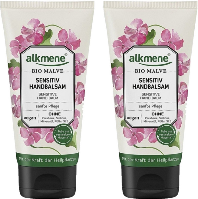 alkmene 歐珂蔓 錦葵嬌嫩護手膏, 75ml, 2條