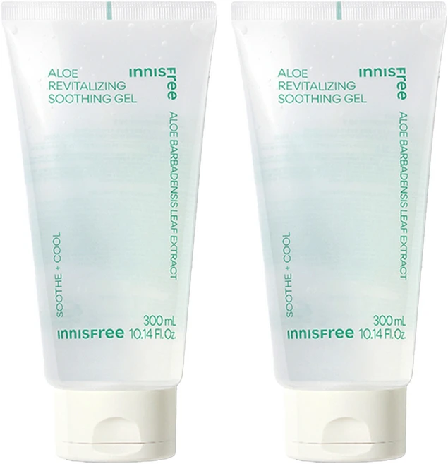 이니스프리 알로에 리바이탈 수딩젤, 300ml, 2개 - 쿠팡