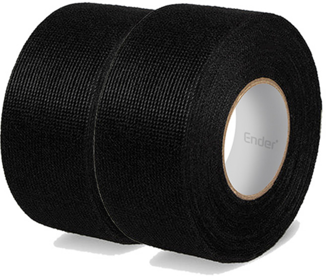 엔더 오래 쓰는 선정리 흡음 테이프 25mm, 블랙, 2개
