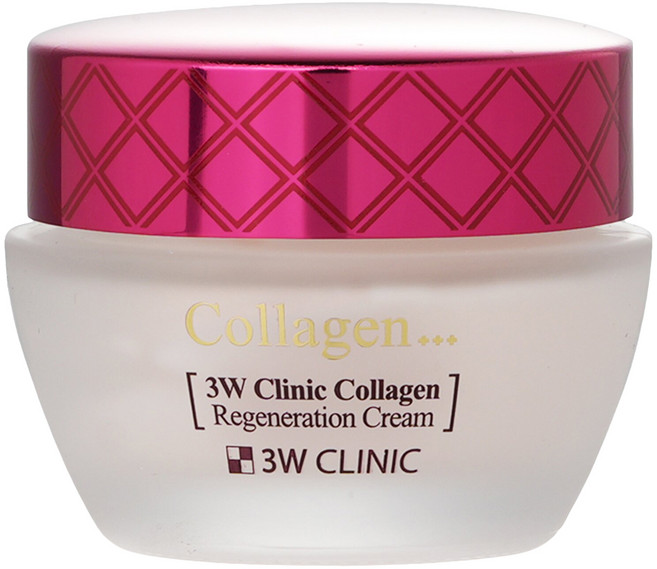 3W CLINIC 膠原潤澤精華霜, 60ml, 1罐
