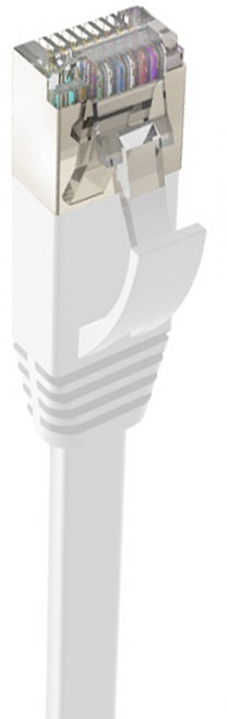 POLYWELL 寶利威爾 CAT6 扁線 PW15-W59-A110, 20m, 顏色隨機, 1條
