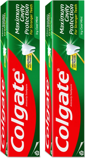 콜게이트 아이씨 쿨민트 치약, 200g, 2개 - 쿠팡