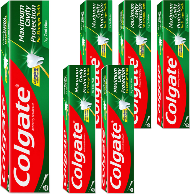 콜게이트 아이씨 쿨민트 치약, 200g, 6개