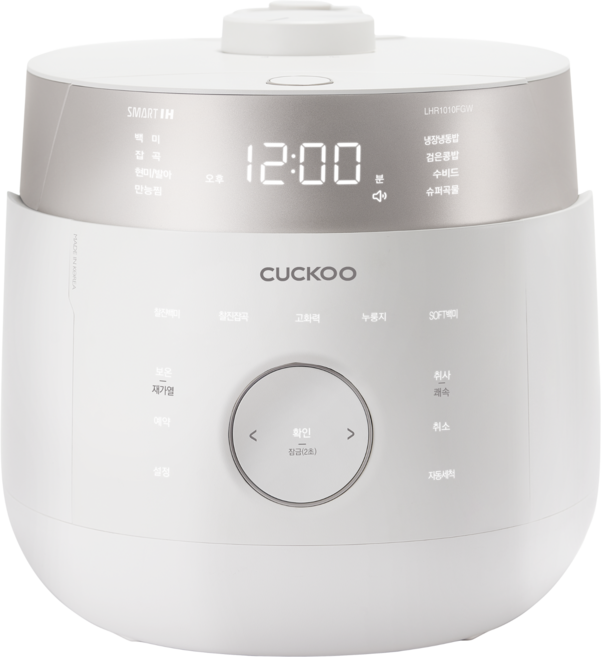 쿠쿠 마스터셰프 IH밥솥 10인용, CRP-LHR1010FGW, 그레이스화이트