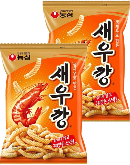 새우깡, 90g, 2개