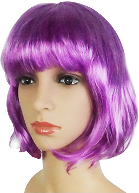 파티 코스프레 단발머리 가발, 08퍼플, 1개