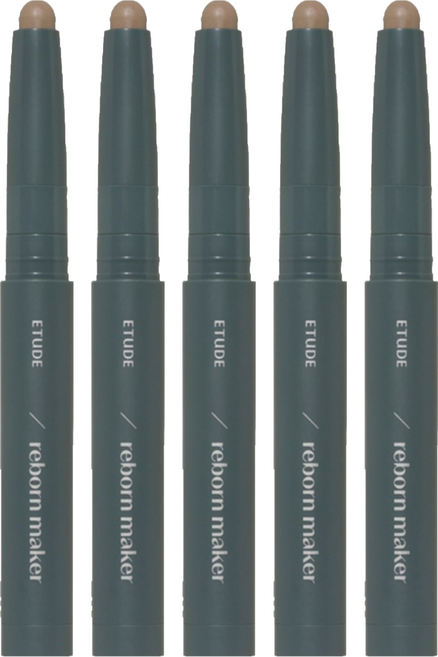 에뛰드 재창조 메이커 쉐딩 스틱 1g, 쿨, 5개