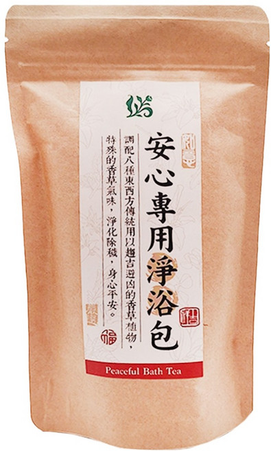 JUST HERB 香草集 安心專用淨浴包 10入, 40g, 1包