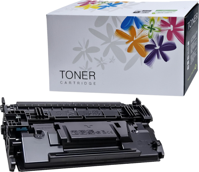 UFOTEC HP CF287A 全新副廠碳粉匣 M501dn / M506dn 87A, 黑色, 1個