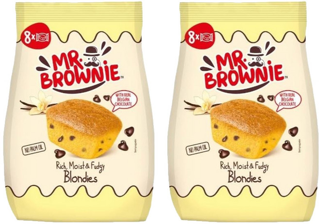 Mr. Brownie 布朗尼先生 香草風味布朗尼, 200g, 2包