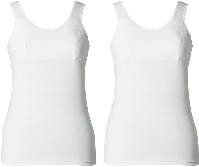 BASE ALPHA ESSENTIALS 女童款棉質運動背心 2件