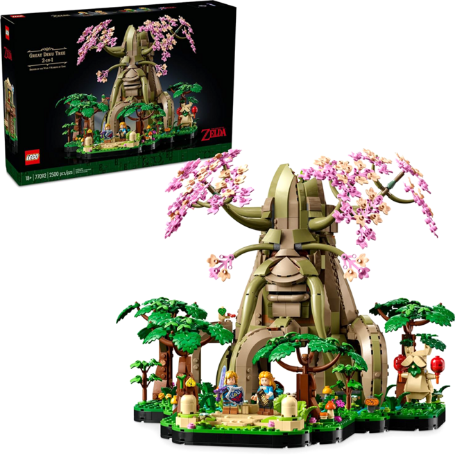 LEGO 77092 德庫樹 2 in 1 Great Deku Tree 2-in-1, 1盒, 德庫樹 2 in 1，數量:1盒