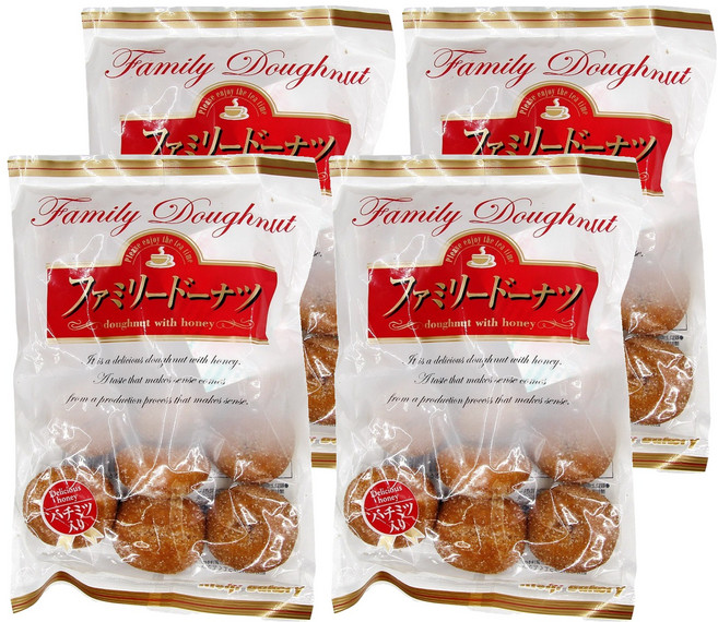 메이지 패밀리 도넛, 130g, 4개