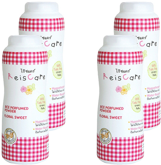 라이스케어 베이비 파우더 플로럴 스위트향, 150g, 4개
