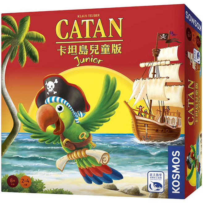 KOSMOS 桌遊 卡坦島兒童版 Catan Junior 6歲以上, 1盒