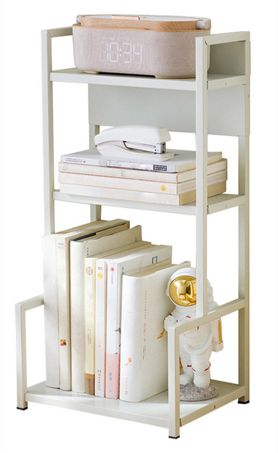 21세기트랜드 이지 스틸 미니 선반, 크림화이트, 3단