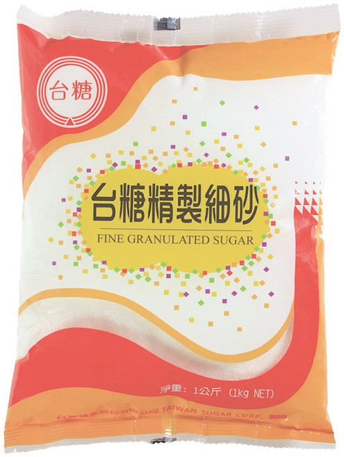 台糖 精製細砂糖, 1kg, 1包