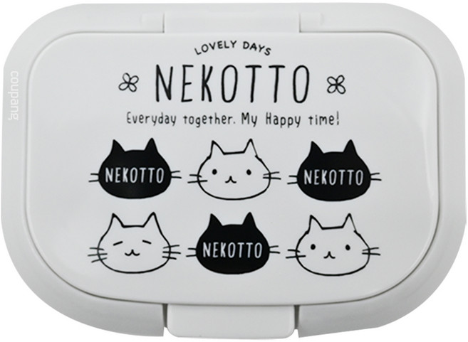 Skater 可重複使用濕紙巾蓋 WTL1AG, NEKOTTO, 1個