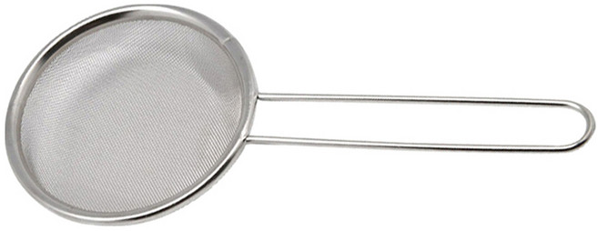 투데코 국내산 스텐레스 이유식전용 거름채망, 단품, 1개, 유광실버