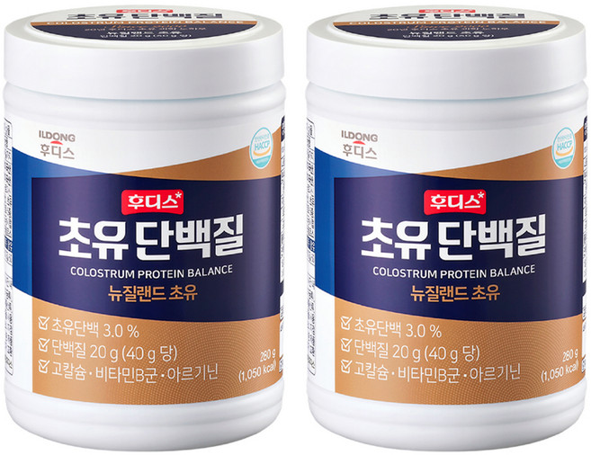 일동후디스 초유단백질, 280g, 2개