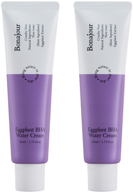 보나쥬르 가지 BHA 수분 크림, 50ml, 2개