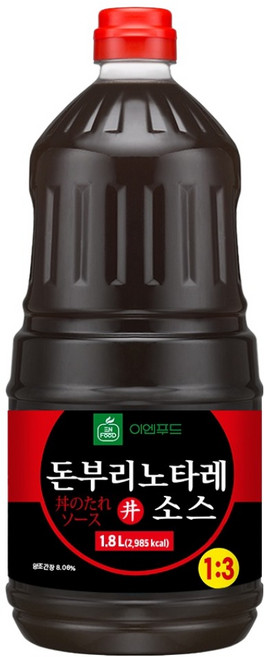이엔푸드 돈부리노타레소스, 1.8L, 1개