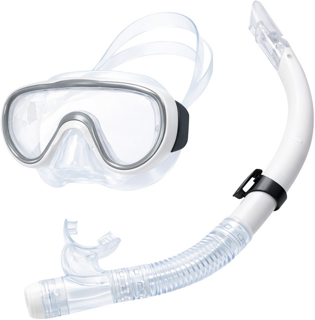 탐사 스노클링 세트, 화이트