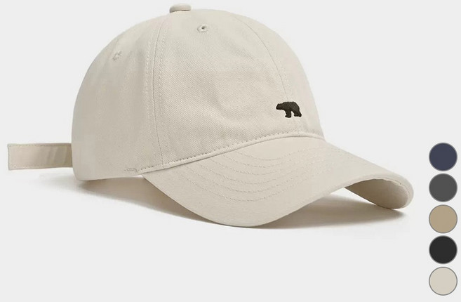 이츠굿텐 남녀공용 포울러 베어 야구모자