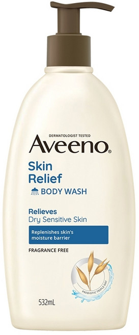 Aveeno 燕麥高效舒緩沐浴露, 532ml, 1瓶