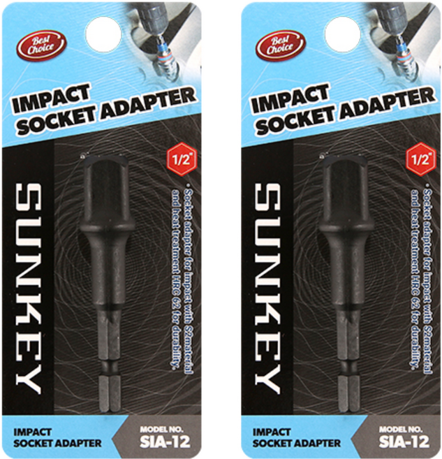 썬키 임팩 소켓 아답터 SIA-12, 2개