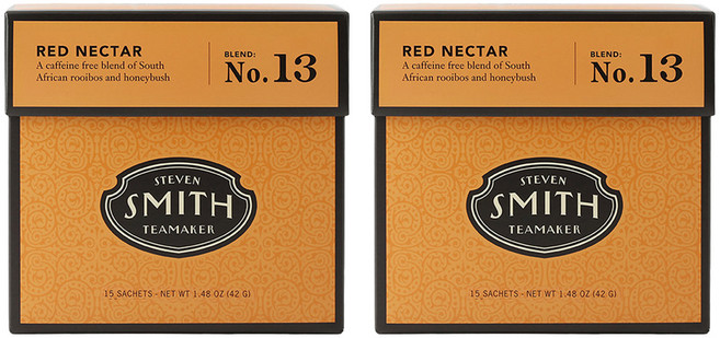 STEVEN SMITH TEAMAKER 南非蜜樹茶茶包, 2.8g, 15包, 2盒