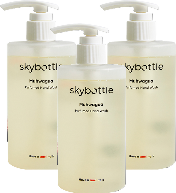 스카이보틀 퍼퓸 핸드워시 무화과, 3개, 300ml