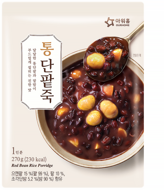 OURHOME 愛味弘 紅豆粥, 270g, 1包