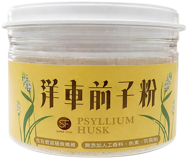 SUPER FOOD 洋車前子粉, 100g, 1個