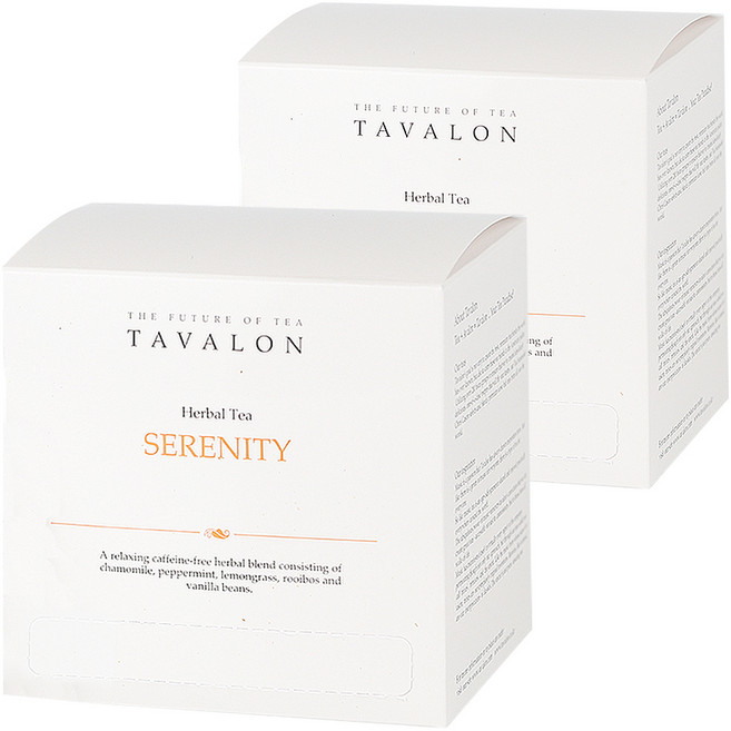 타바론 세러니티 티백, 15개입, 2개, 2g