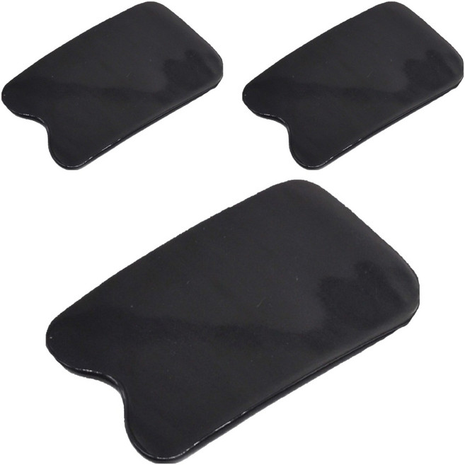 MEO 물소뿔 사각 괄사, 3개