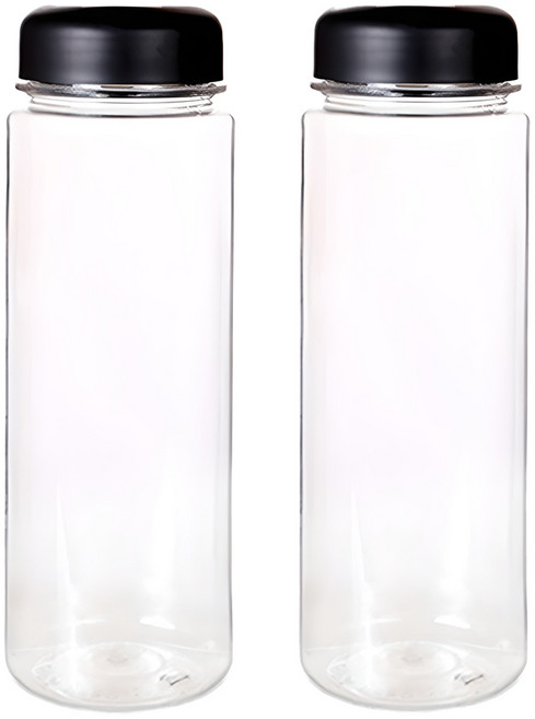 마카 클린 트라이탄 마이보틀, 블랙, 500ml, 2개